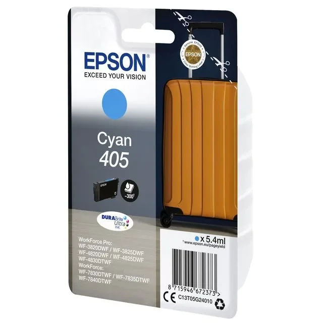 Inktcartridge epson 405 t05g24 blauw | 8 stuks de Epson – photo produit
