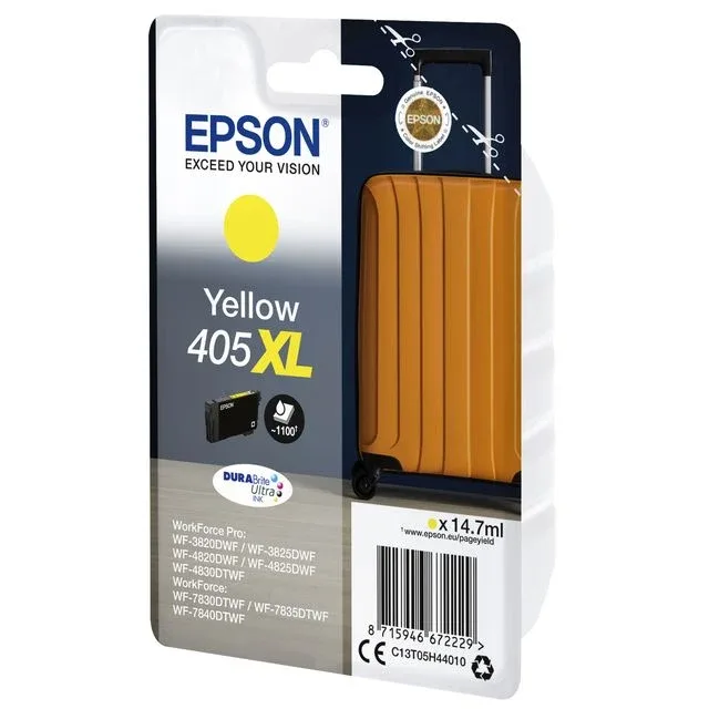 Inktcartridge epson 405xl t05h44 geel | 8 stuks by Epson – product photo