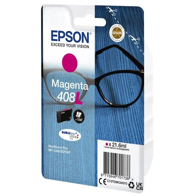 Inktcartridge epson t09k340 408l rood | 8 stuks van Epson – productfoto