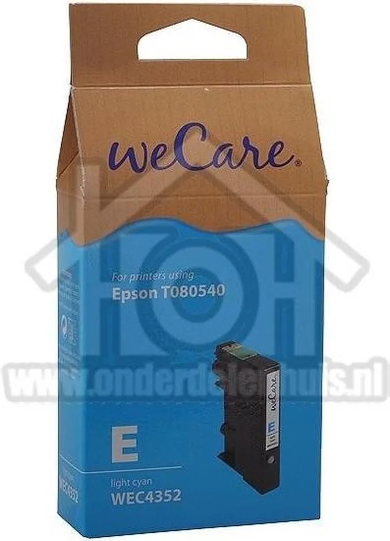 Inktcartridge T080540 Light Cyan Stylus Photo P50, PX650 WEC4352 de Epson en Cyaan – photo produit