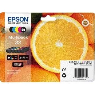 Oranges Multipack 5-colours 33 Claria Premium Ink | 7 stuks by Epson – product photo