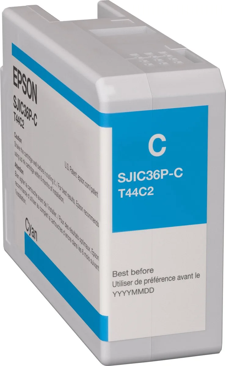 Original Dot Matrix Tape Epson C13T44C240 by Epson in Cyaan – product photo