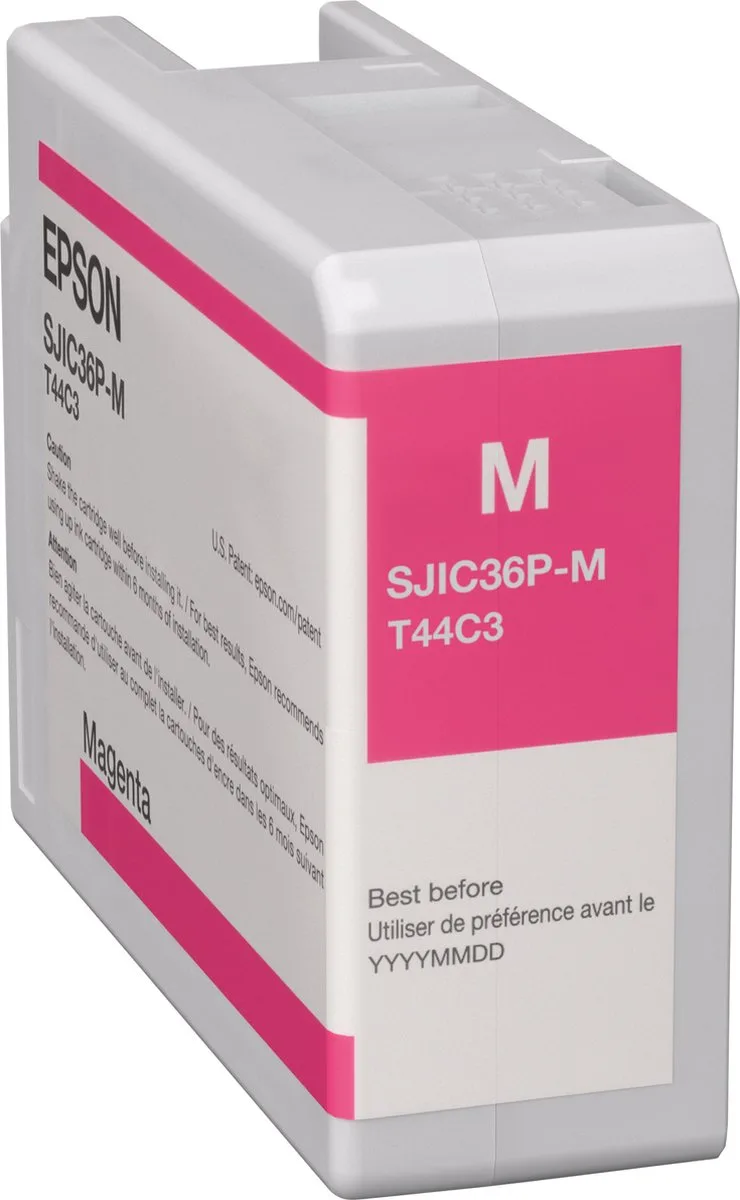 Original Dot Matrix Tape Epson C13T44C340 van Epson in Magenta – productfoto