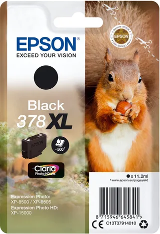 Original Ink Cartridge Epson 378XL 11,2 ml by Epson in Black – product photo 1 of 2