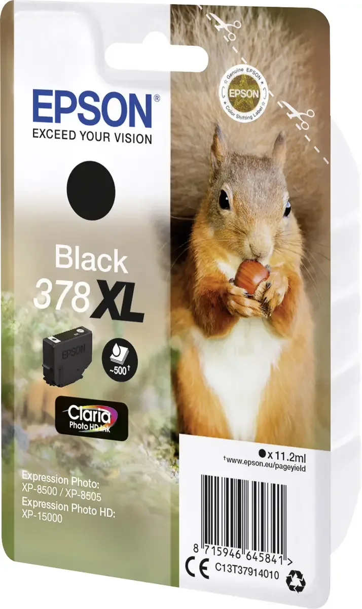 Original Ink Cartridge Epson 378XL 11,2 ml by Epson in Black – product photo 2 of 2