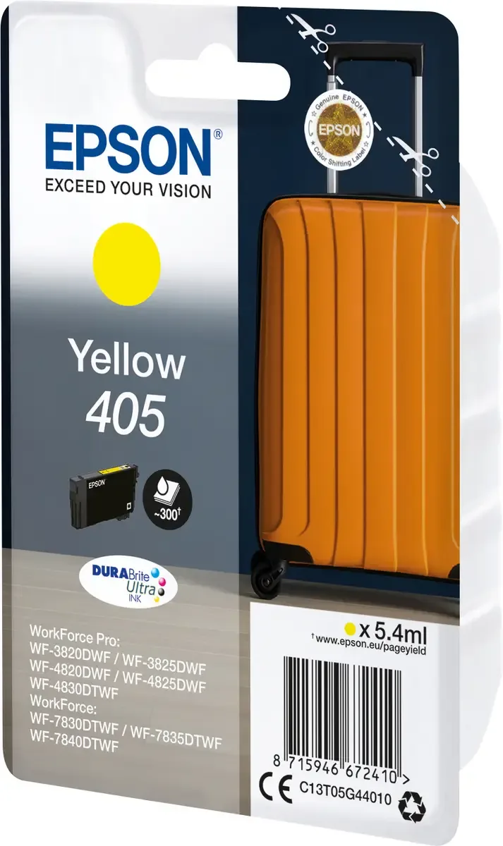 Original Ink Cartridge Epson 405 yellow by Epson in Yellow – product photo 2 of 2