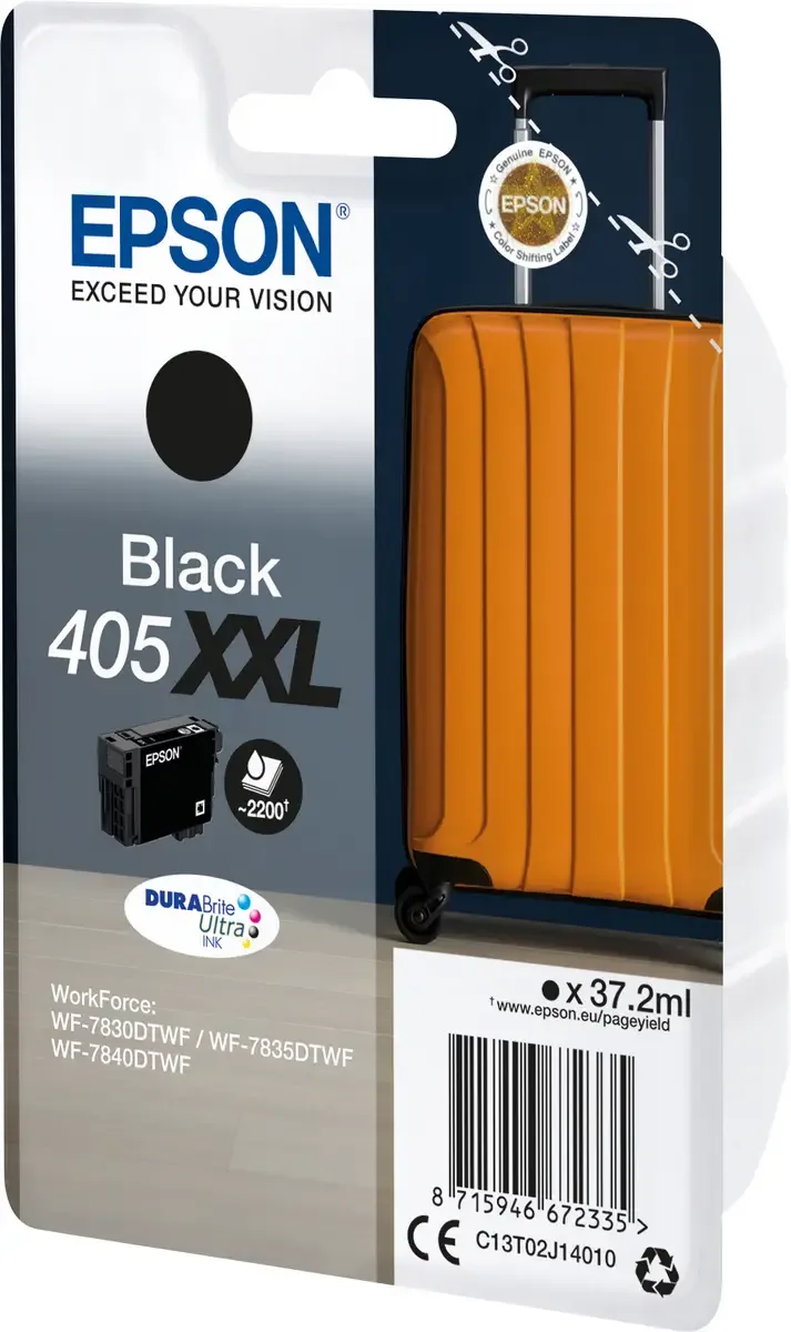 Original Ink Cartridge Epson 405XXL Black by Epson in Black – product photo 2 of 2