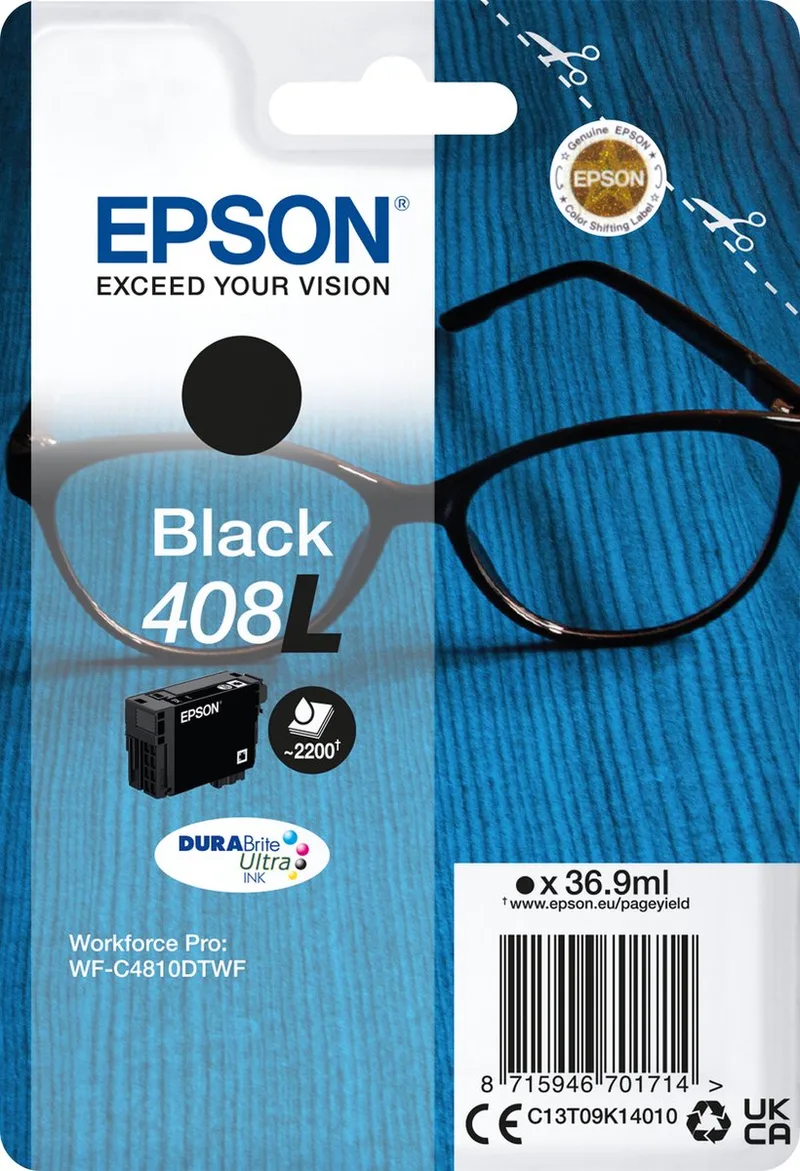 Original Ink Cartridge Epson 408L by Epson in Black – product photo