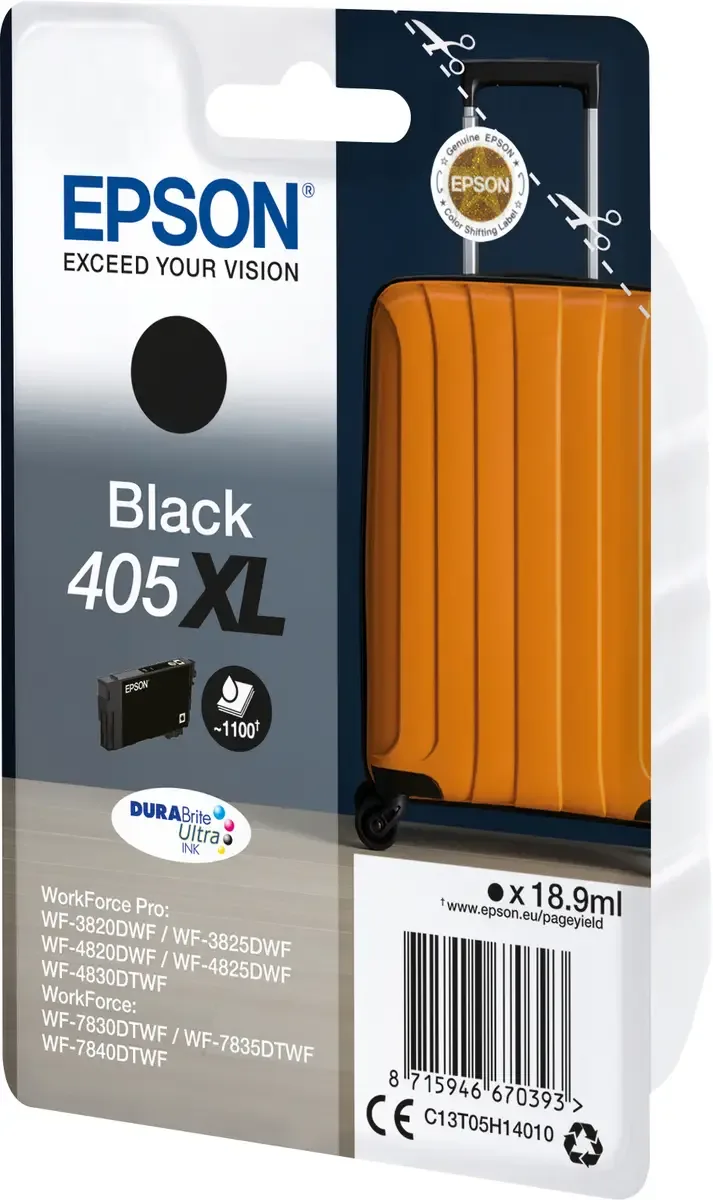 Original Ink Cartridge Epson C13T05H14010 - 405XL de Epson en Noir – photo produit 2 sur 2