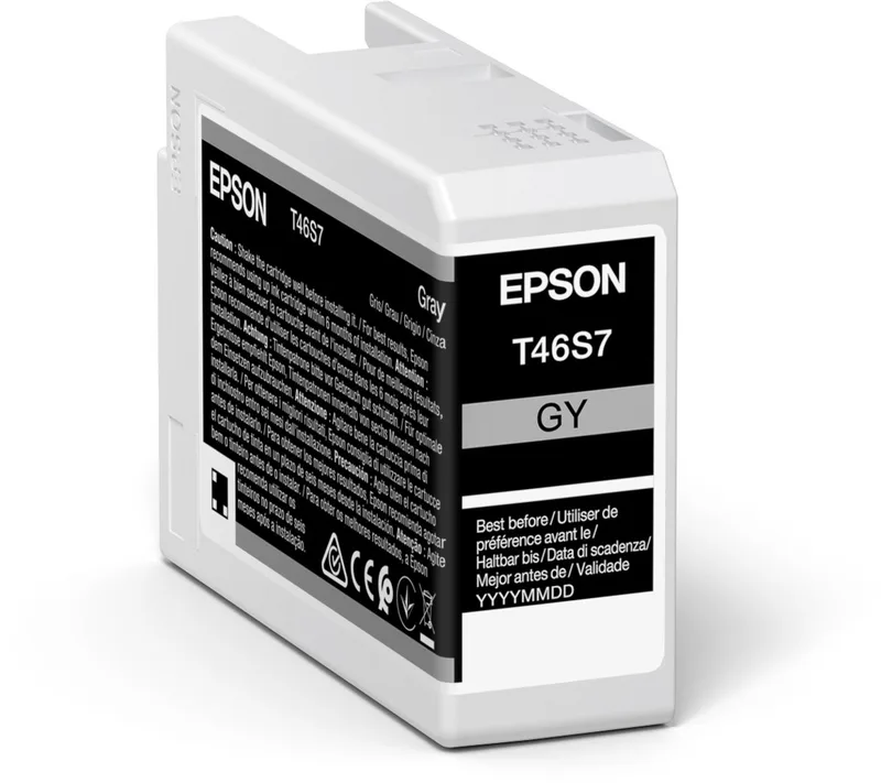 Original Ink Cartridge Epson C13T46S700 25 ml Black von Epson in Grau – Produktfoto