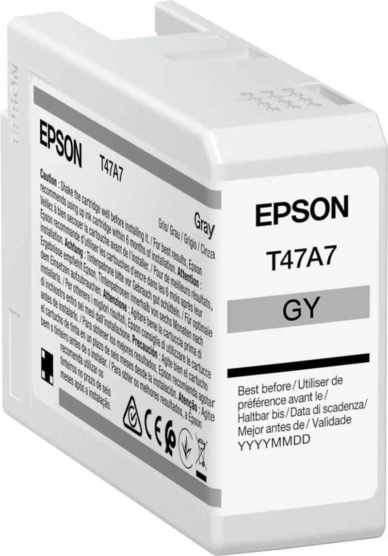 Original Ink Cartridge Epson C13T47A700 50 ml Black by Epson in Grey – product photo