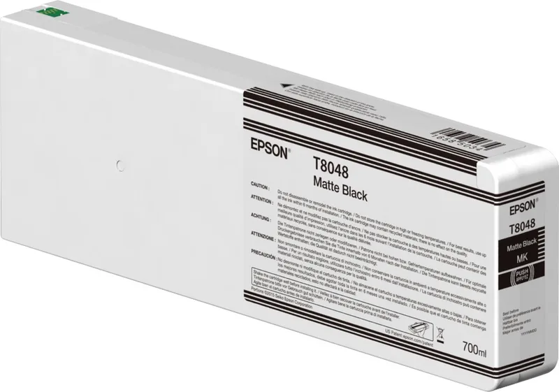 Original Ink Cartridge Epson C13T804800 Black Matte back von Epson in Schwarz – Produktfoto