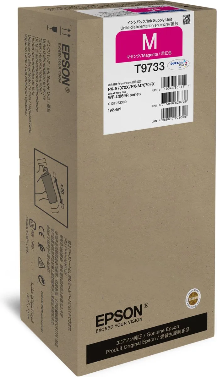 Original Ink Cartridge Epson C13T973300 von Epson in Magenta – Produktfoto