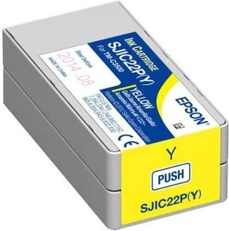 Original Ink Cartridge Epson SJIC22P von Epson in Gelb – Produktfoto
