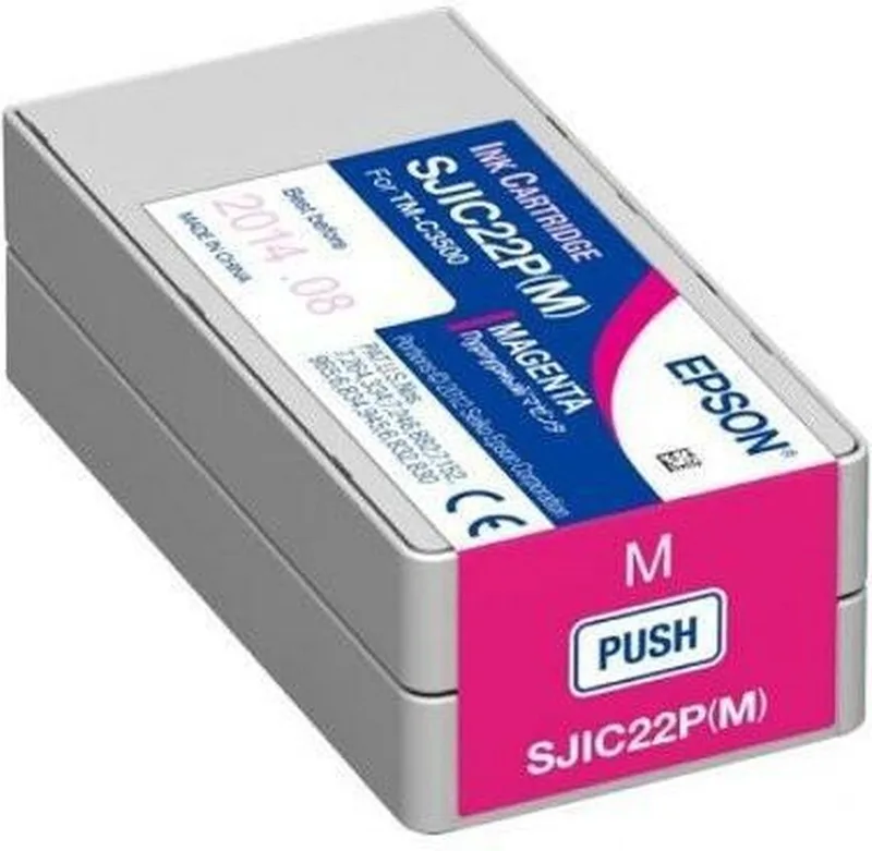 Original Ink Cartridge Epson SJIC22P by Epson in Magenta – product photo