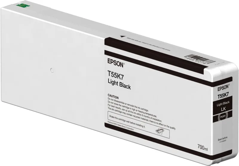Original Ink Cartridge Epson T55K700 Black by Epson in Black – product photo