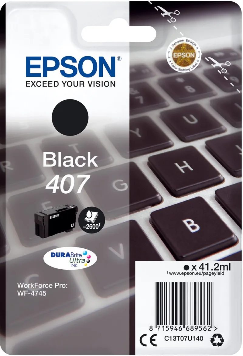 Original Ink Cartridge Epson WF-4745 Black von Epson in Schwarz – Produktfoto