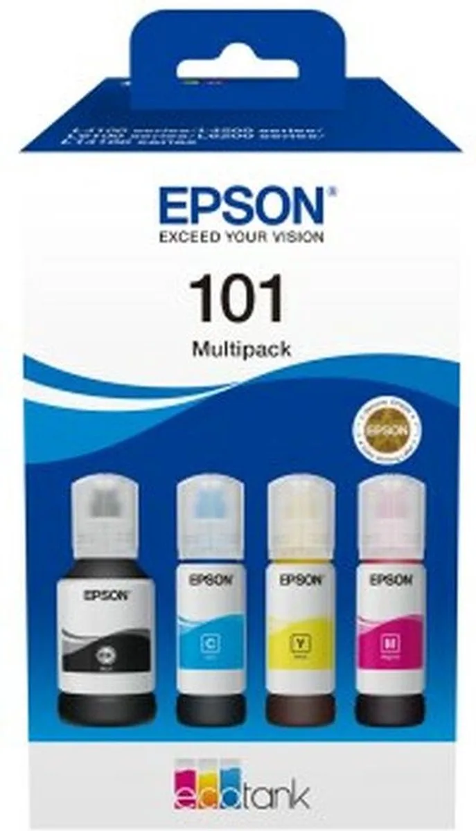 Originele inkt cartridge Epson C13T03V64A Zwart/Cyaan/Magenta/Geel 3 by Epson in Black, Cyaan, Magenta, Yellow – product photo