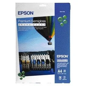 Premium Semi-Gloss Photo Paper - A4 - 20 Vellen by Epson – product photo