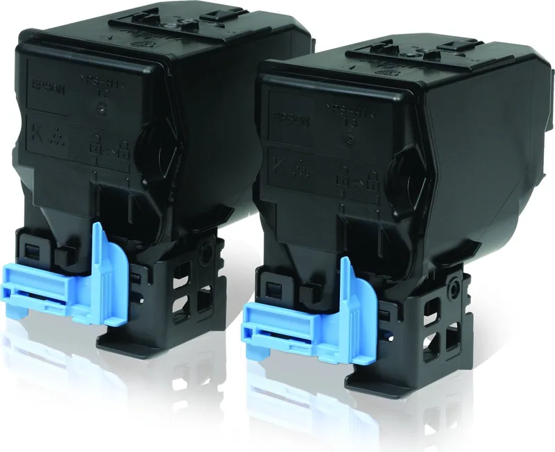 S050594 - Tonercartridge / 2 Stuks de Epson en Noir – photo produit