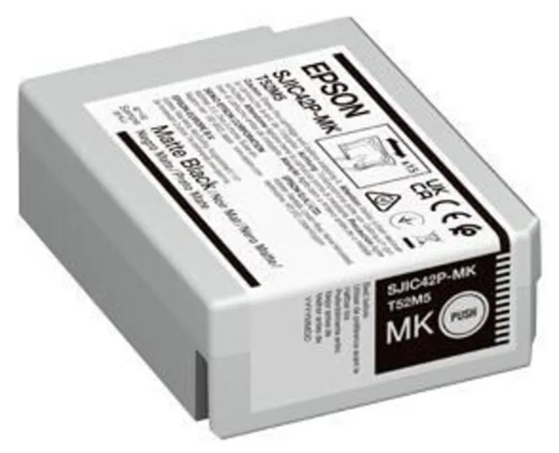 SJIC42P-MK originele inktcartridge, matzwart, 1 stuk by Epson – product photo