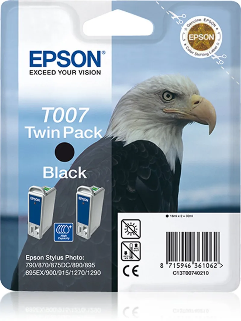 T007 - Inktcartridge / Zwart de Epson en Noir – photo produit