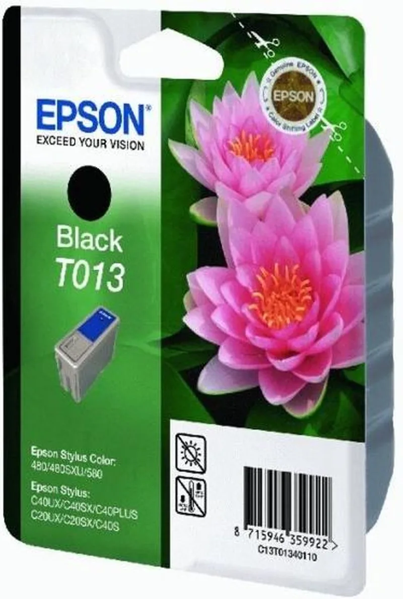T013 - Inktpatroon / Zwart by Epson in Black – product photo