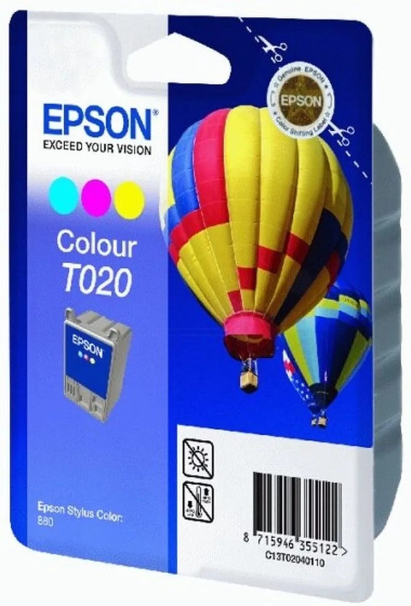 T020 - Inktcartridge / Kleur by Epson in Kleur – product photo