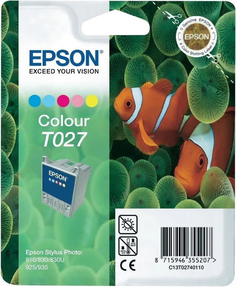 T027 - Inktcartridge / Kleur by Epson in Multicolour – product photo