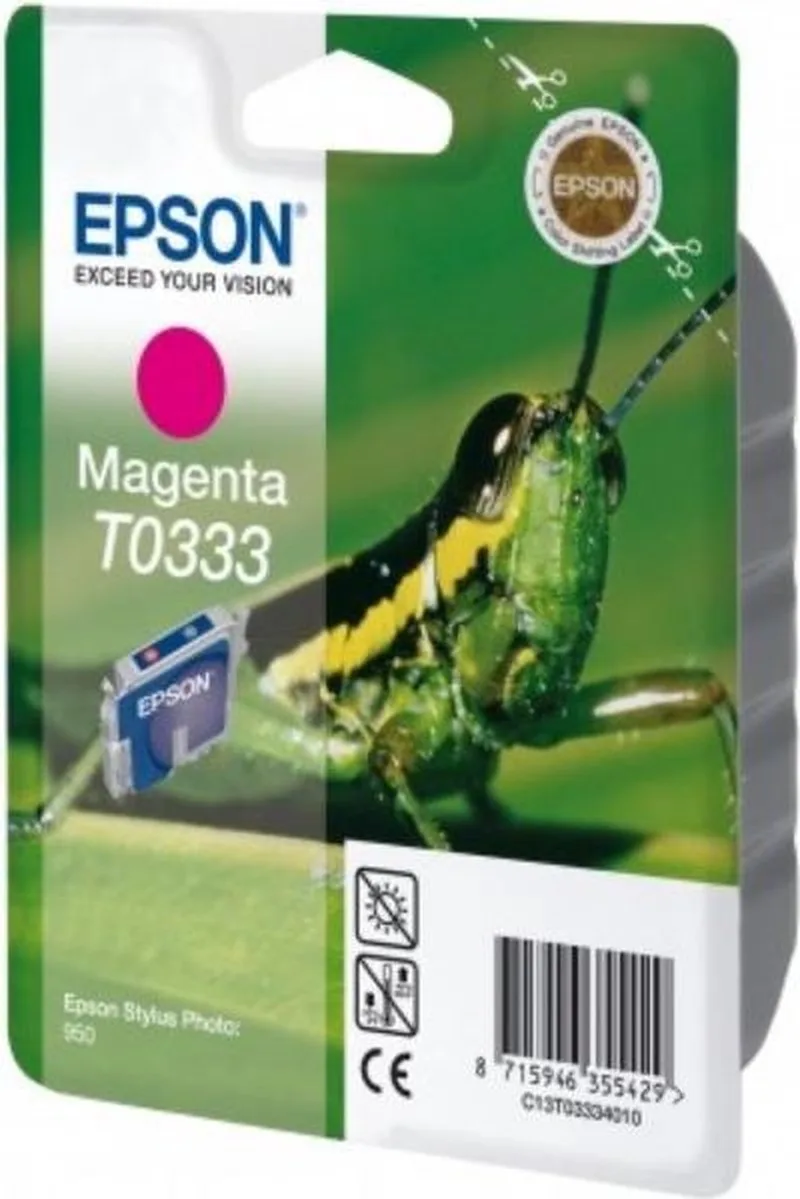 T0333 - Inktcartridge / Magenta by Epson in Magenta – product photo