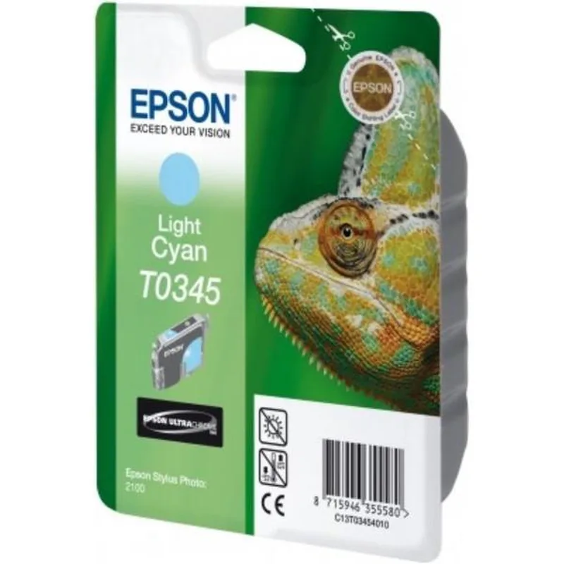 T034 - Inktcartridge / Licht van Epson in Cyaan – productfoto