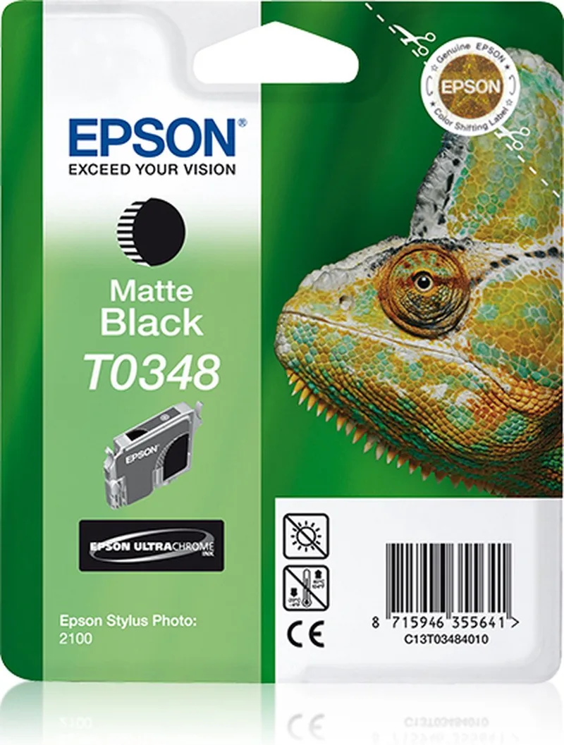 T034 - Inktcartridge / Mat de Epson en Noir – photo produit