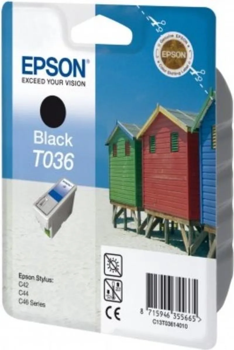 T036 - Inktcartridge / Zwart by Epson in Black – product photo