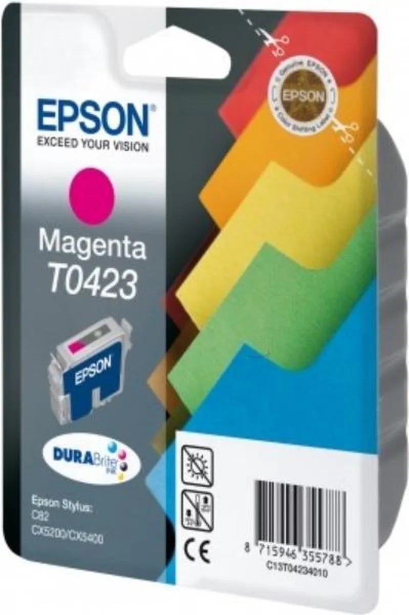 T0423 - Inktcartridge / Magenta by Epson in Magenta – product photo
