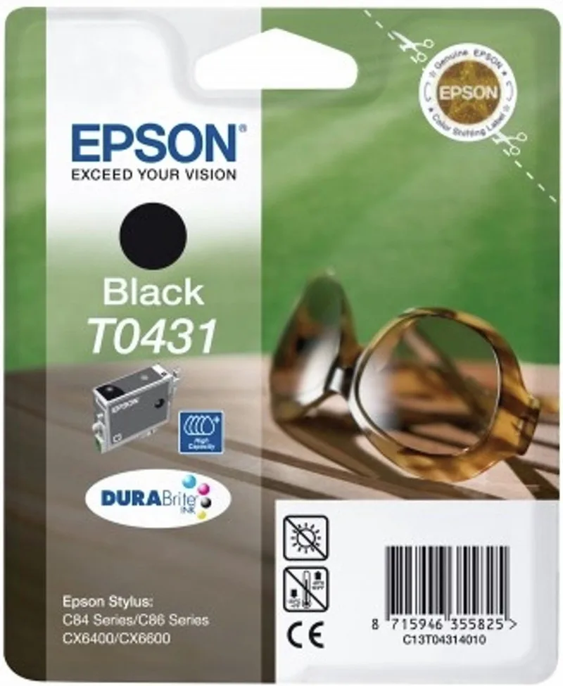 T0431 - Inktcartridge Zwart by Epson in Black – product photo