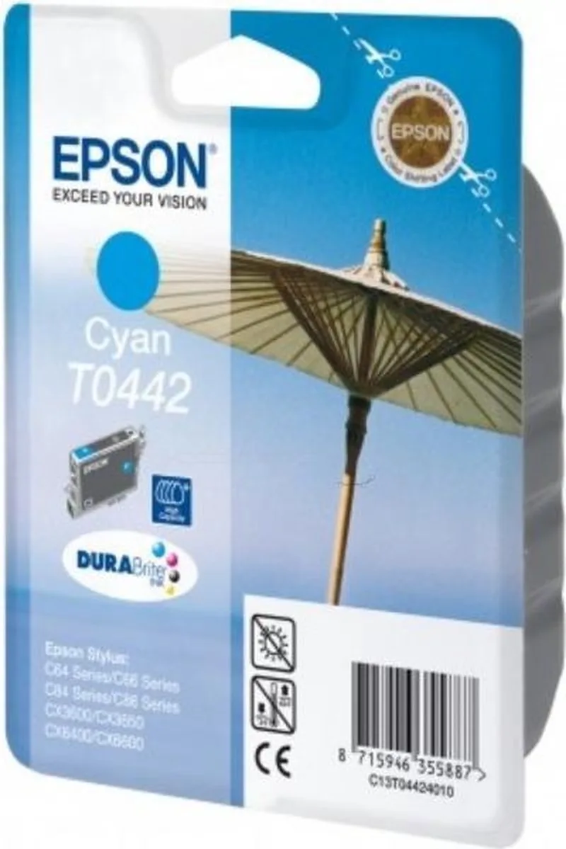 T0442 - Inktcartridge Cyaan de Epson en Cyaan – photo produit