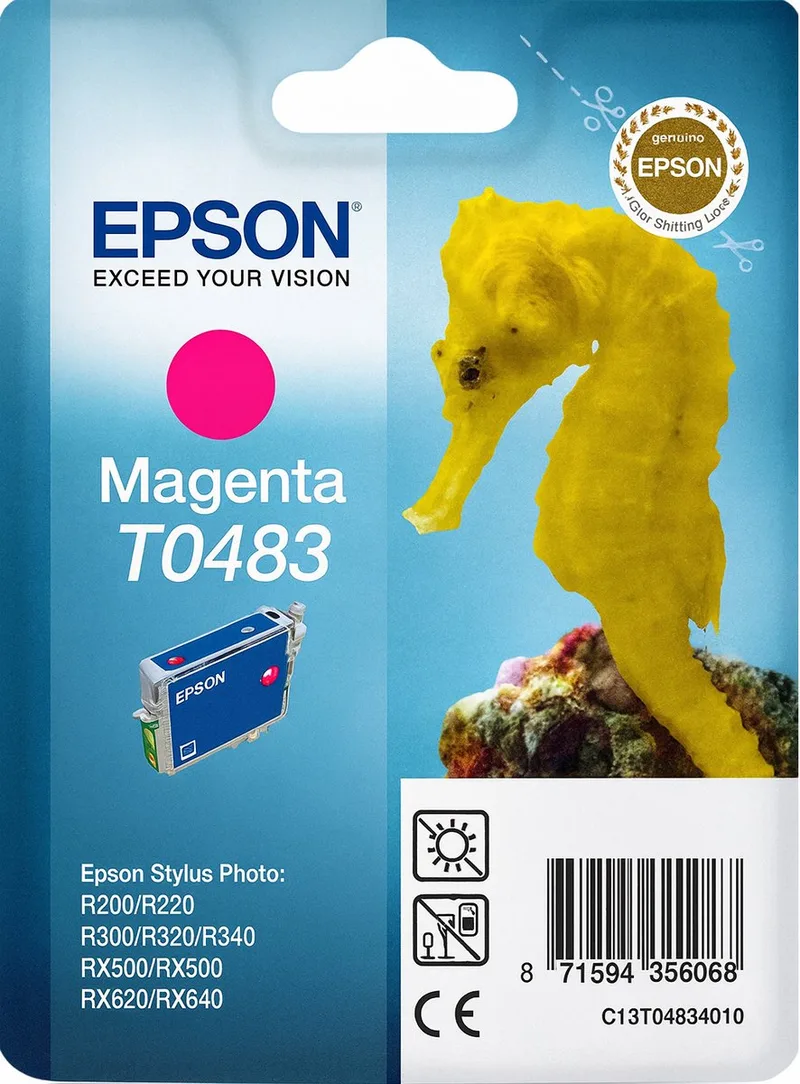 T0483 - Inktcartridge / Magenta von Epson in Magenta – Produktfoto