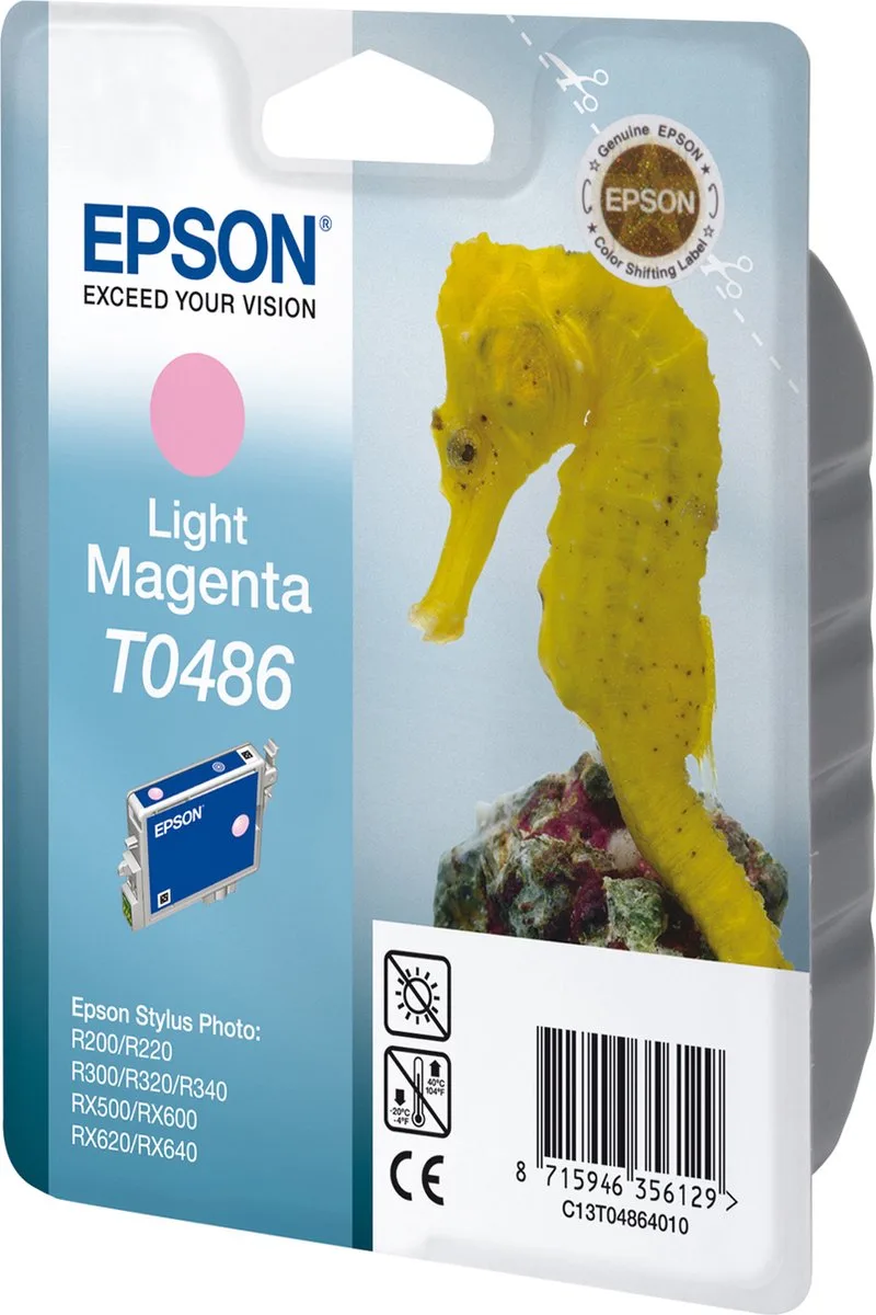 T0486 - Inktcartridge / Licht de Epson en Magenta – photo produit