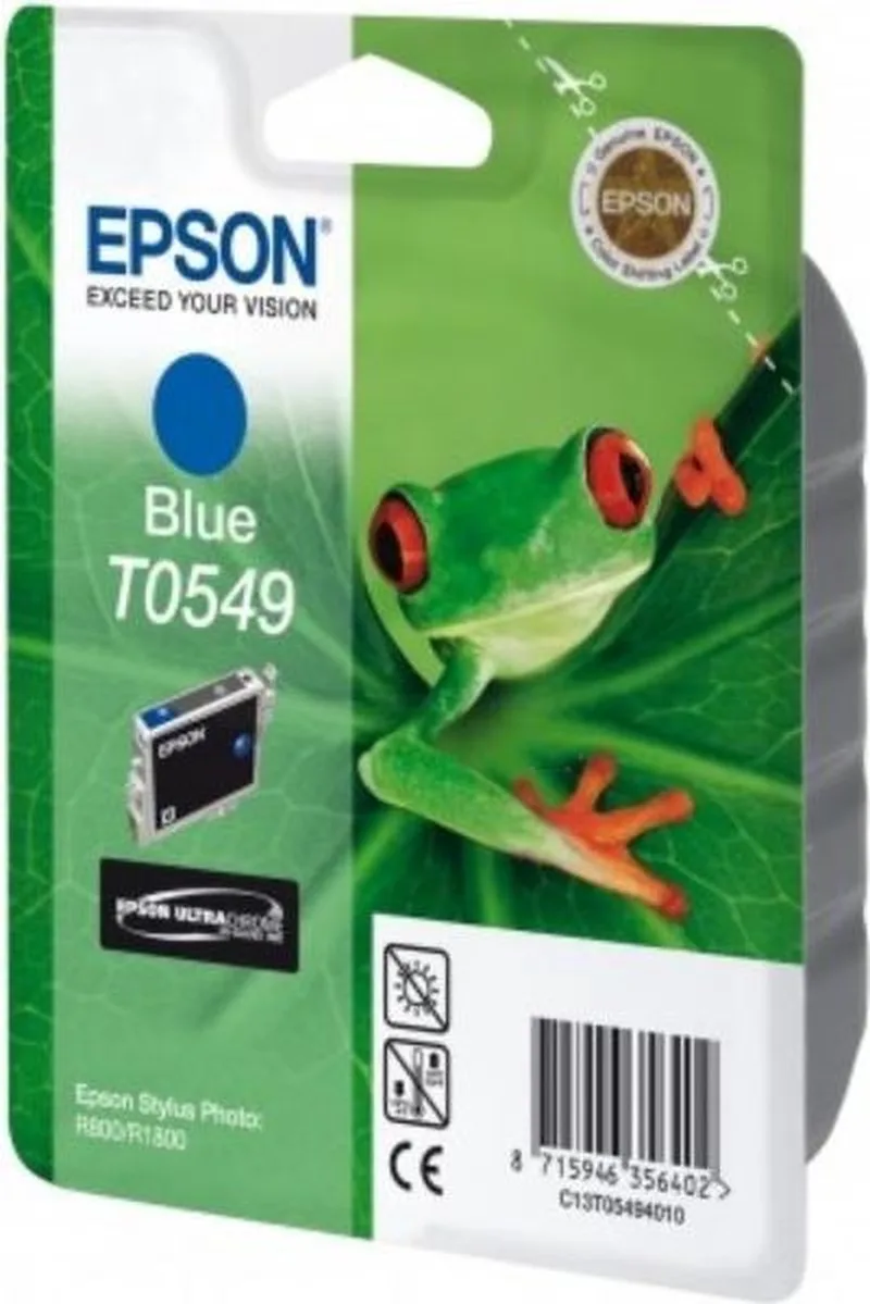 T0549 - Inktcartridge / Cyaan by Epson in Blue – product photo