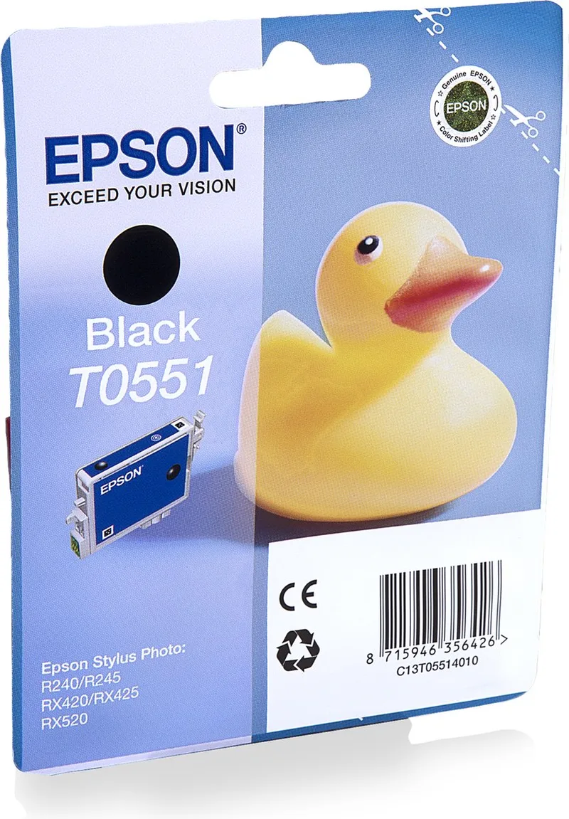 T0551 Inktcartridge - Zwart by Epson in Black – product photo