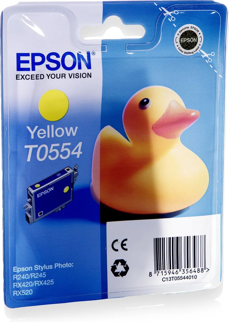 T0554 - Inktcartridge / Geel by Epson in Yellow – product photo