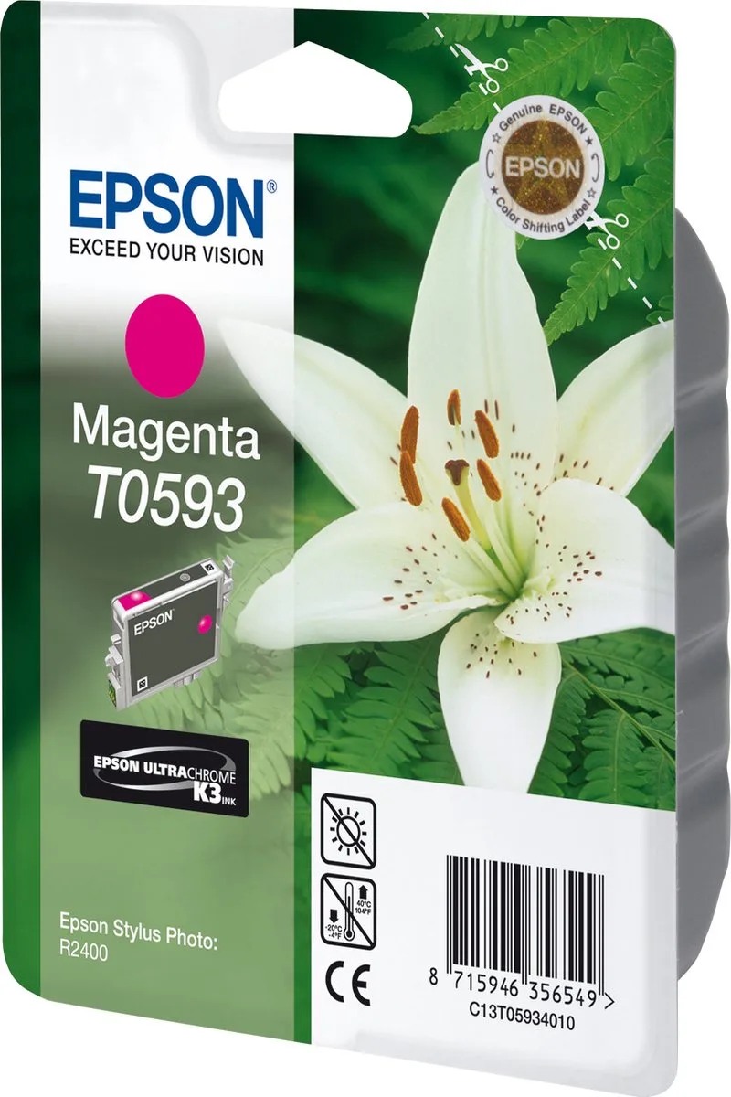 T059340 - Inktcartridge - Magenta by Epson in Magenta – product photo