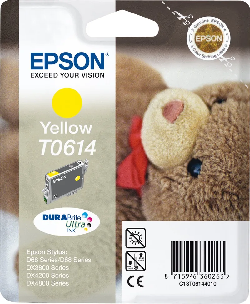 T06144 - Inktcartridge / Geel by Epson in Yellow – product photo