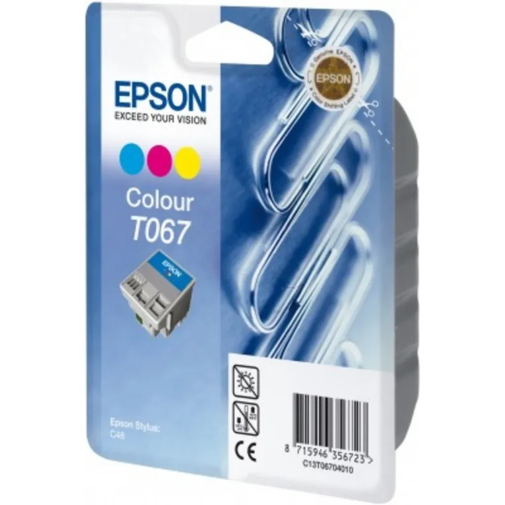 Epson T067 Blækpatron 3-farve T067 N/A fra Epson – produktbillede