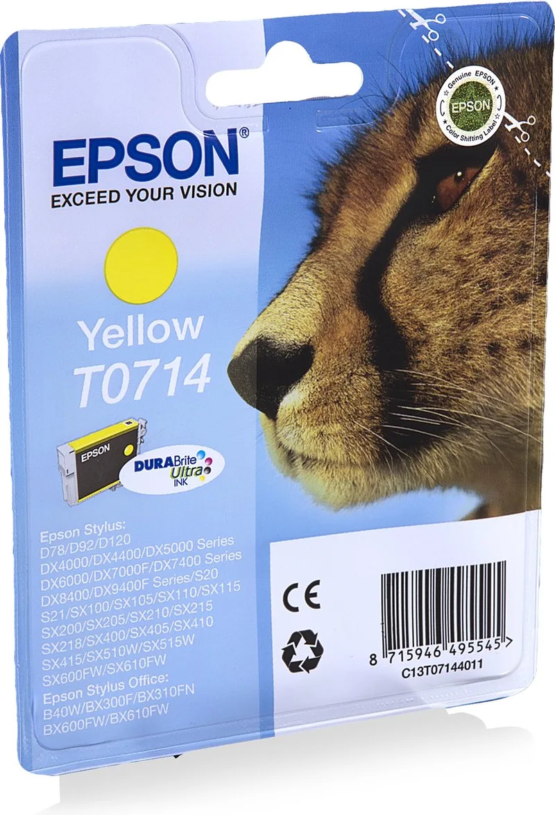 T071 - Inktcartridge / Geel by Epson in Yellow – product photo