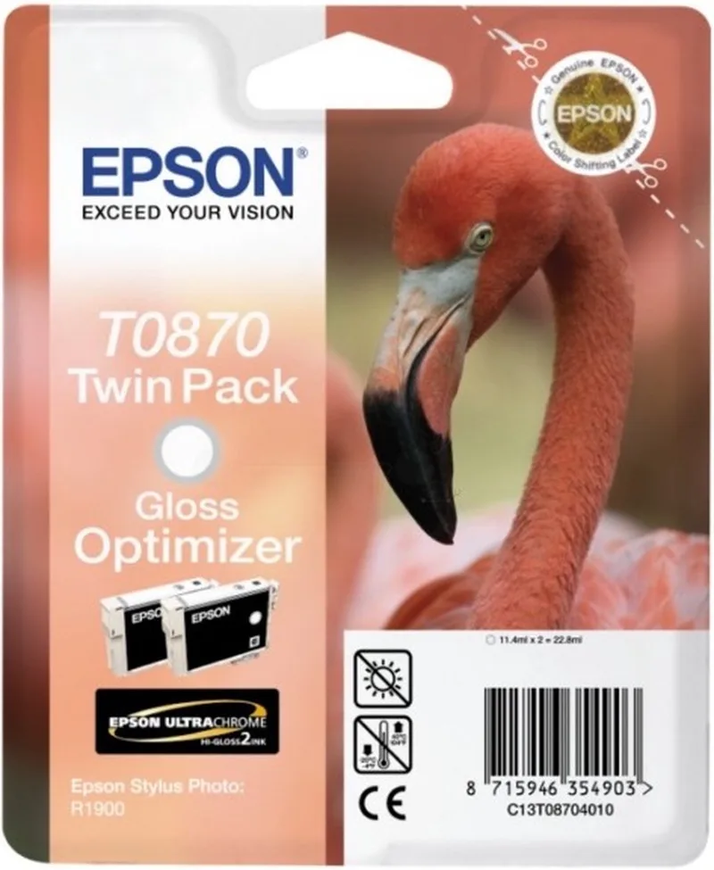 T0870 - Inktcartridge / Gloss de Epson en Gloss – photo produit