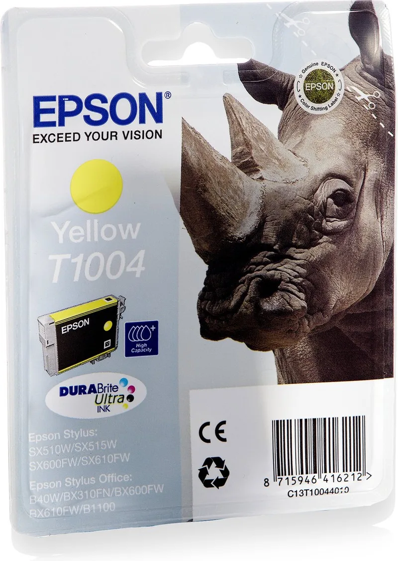 T1004 - Inktcartridge / Geel by Epson in Yellow – product photo