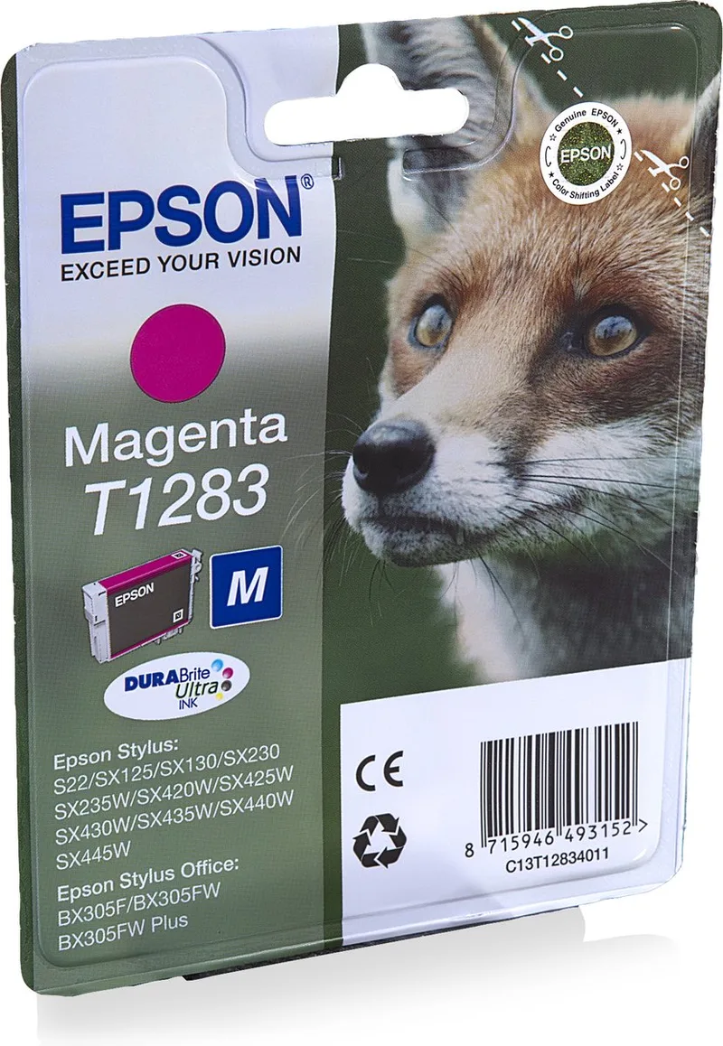 T1283 - Inktcartridge / Magenta von Epson in Magenta – Produktfoto