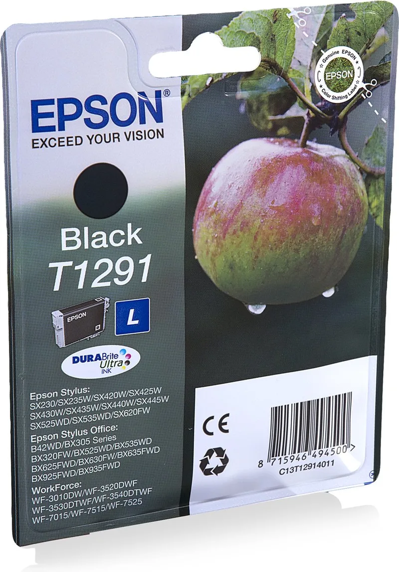 T129140 Inktcartridge - Zwart de Epson en Noir – photo produit