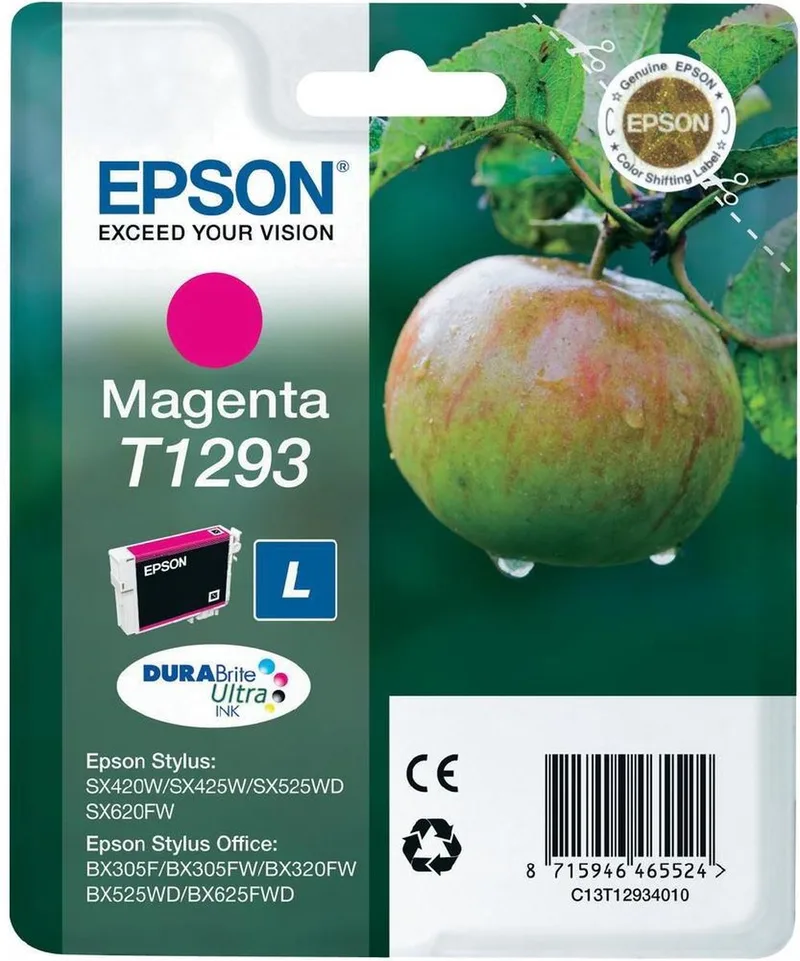 T1293 - Inktcartridge / Magenta von Epson in Magenta – Produktfoto
